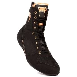 Venum Elite Boxing Boot – Black/Bronze
