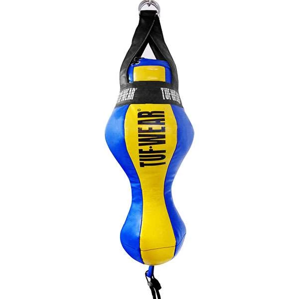 Tuf Wear Balboa Uppercut Spring Bag W/Straps – Blue/Yellow 1 Tuf Wear Balboa Uppercut Spring Bag W/Straps – Blue/Yellow