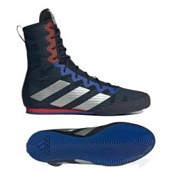 Adidas Box Hog 4 Boxing Boots – Navy/Red/Blue