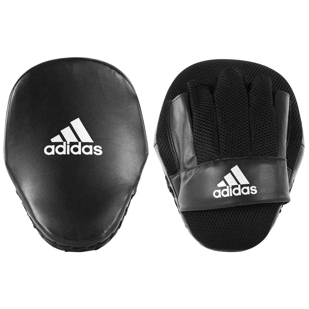 Adidas Speed Mesh Focus Mitts – Black/White 1 Adidas Speed Mesh Focus Mitts – Black/White