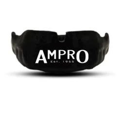Ampro Dental Custom Made Performance Mouthguard – Black/White