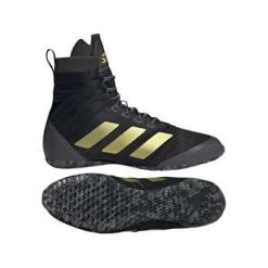 Adidas Speedex 18 Boxing Boot – Black/Gold