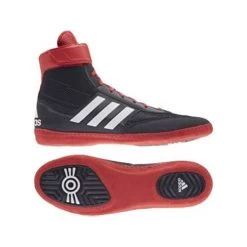 Adidas Combat Speed 5 Boxing Boot – Black/White/Red