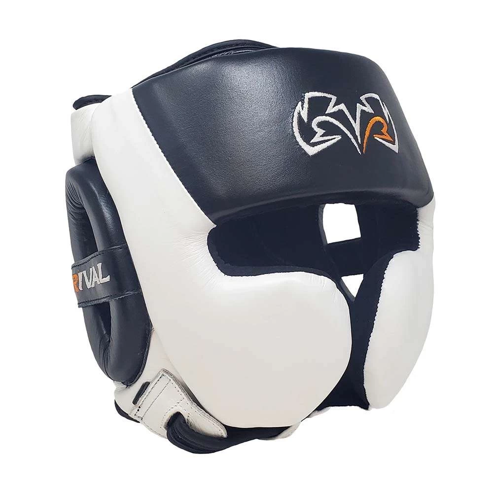 Rival RHG30 Boxing Training Headgear – White/Black 1 Rival RHG30 Boxing Training Headgear – White/Black