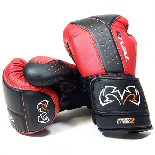Rival RB10 Intelli Shock Bag Glove – Red/Black 2 Rival RB10 Intelli Shock Bag Glove – Red/Black - Image 2