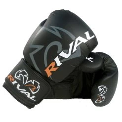Rival RB4 Econo Bag Gloves – White -Professional Boxing Equipment Store RB4 black 01 edited 1