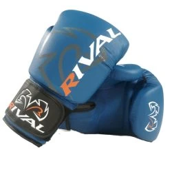 Rival RB4 Econo Bag Gloves – White -Professional Boxing Equipment Store RB4 blue 01 copy