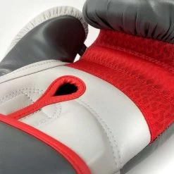 Rival RS80V Impulse Sparring Gloves – Grey/White/Red -Professional Boxing Equipment Store Rival RS80V Impulse Bag Gloves GreyWhiteRed 2