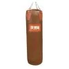 Tuf Wear 4ft Hide Leather Punchbag – Classic Brown