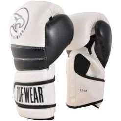 Tuf Wear Typhoon Training Boxing Glove – White/Red -Professional Boxing Equipment Store TW15263WhiteBlackTufWearTyphoonTrainingGloveWhiteBlackF 2