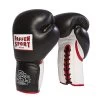 Paffen Sport Pro Heavy Hitter Lace-Up Sparring Gloves – Black/White/Red