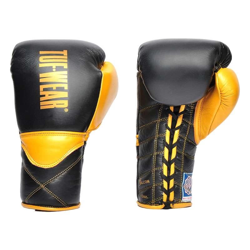 Tuf Wear Falcon Contest Glove BBofC Approved – Black/Gold 1 Tuf Wear Falcon Contest Glove BBofC Approved – Black/Gold