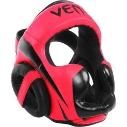 Venum Elite Cheek Headguard – Black/White -Professional Boxing Equipment Store VENUMELITEHEADGEARpinkblack