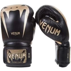 Venum Giant 3.0 Nappa Leather Boxing Glove – Black/Red -Professional Boxing Equipment Store VENUMGIANT3.0blackgold 2nd 2
