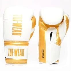 Tuf Wear Victor Training Glove – White/Gold