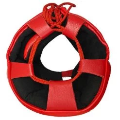 Adidas AdiStar Pro Head Guard – Red/White -Professional Boxing Equipment Store adiphg01 red top copy