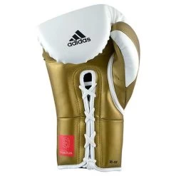 Adidas Speed Tilt 350 Lace Up Boxing Glove – White/Gold -Professional Boxing Equipment Store adispd350tg white gold black 03 copy 2