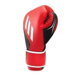 Adidas Speed Tilt 350 Hook & Loop Boxing Gloves – White/Gold -Professional Boxing Equipment Store adispd350tg velcro red black white 02 copy