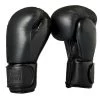 Paffen Sport Black Logo Hook & Loop Sparring Glove
