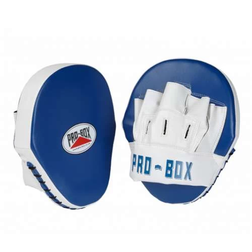 Pro-Box Club Essentials PU Hook & Jab Pads – Blue/White 1 Pro-Box Club Essentials PU Hook & Jab Pads – Blue/White