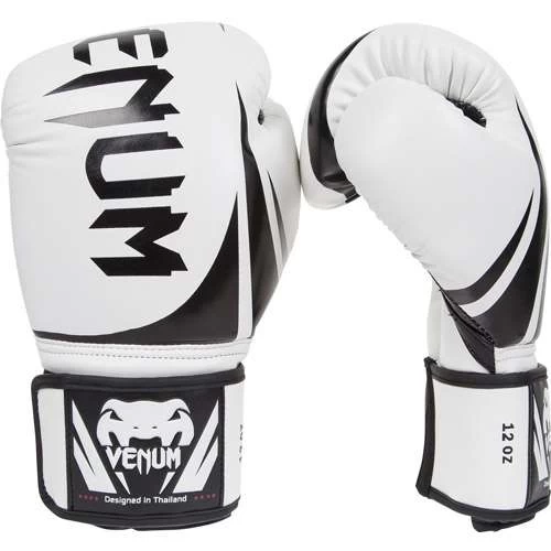 Venum Challenger 3.0 Boxing Glove – White/Black/Gold 2 Venum Challenger 3.0 Boxing Glove – White/Black/Gold - Image 2