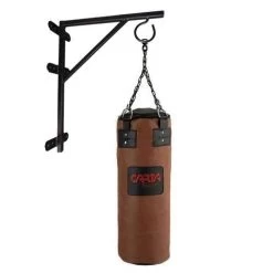 Carta Sports Heavy Duty 4ft Punch Bag + Bracket & Chains – Authentic Brown