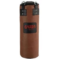 Carta Sports Heavy Duty 4ft Punch Bag + Bracket & Chains – Authentic Brown -Professional Boxing Equipment Store brown carta bag 1
