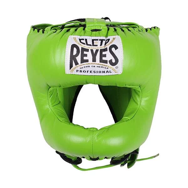 Cleto Reyes Nylon Pointed Bar Headguard – Lime Green 1 Cleto Reyes Nylon Pointed Bar Headguard – Lime Green