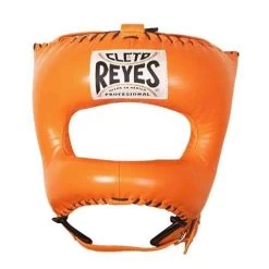 Cleto Reyes Nylon Pointed Bar Headguard – Red -Professional Boxing Equipment Store cleto reyes pointed orange headguard geezers boxing 2 5