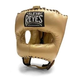 Cleto Reyes Nylon Pointed Bar Headguard – White -Professional Boxing Equipment Store cleto reyes pointed headguard gold 5