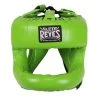 Cleto Reyes Rounded Nylon Bar Headguard – Lime Green