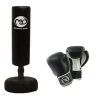 Boxing-Mad Punch Bag Tube And 10oz Leather Gloves