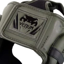Venum Elite Cheek Headguard – Khaki/Black -Professional Boxing Equipment Store headgear elite khaki black 1500 06 1