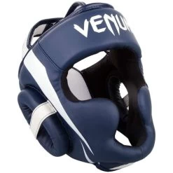 Venum Elite Cheek Headguard – Khaki/Black -Professional Boxing Equipment Store headgear elite navyblue white 1500 02