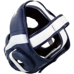 Venum Elite Cheek Headguard – Navy Blue/White -Professional Boxing Equipment Store headgear elite navyblue white 1500 03 1