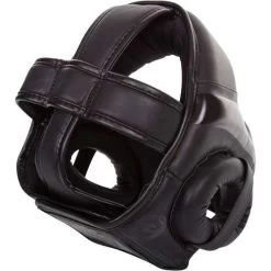 Venum Elite Cheek Headguard – Black/Black -Professional Boxing Equipment Store headgear standup elite neo matte black hd 03