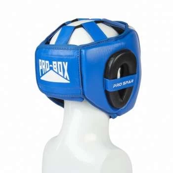 Pro-Box Pro-Spar Cheek Headguard – Blue/White 2 Pro-Box Pro-Spar Cheek Headguard – Blue/White - Image 2