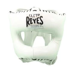 Cleto Reyes Nylon Pointed Bar Headguard – White -Professional Boxing Equipment Store image13.php01 6