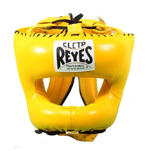 Cleto Reyes Nylon Pointed Bar Headguard – Yellow 4 Cleto Reyes Nylon Pointed Bar Headguard – Yellow - Image 4