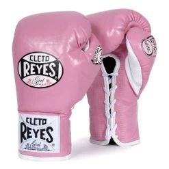Cleto Reyes Safetec Profight Boxing Glove – White -Professional Boxing Equipment Store pinkcontestcleto 2