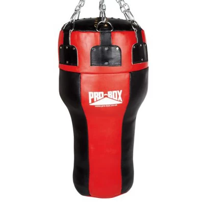 Pro-Box Red Leather Uppercut Angle Bag – Red/Black 1 Pro-Box Red Leather Uppercut Angle Bag – Red/Black