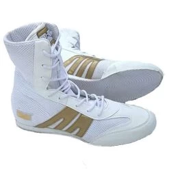 Pro-Box Senior Boxing Boot – White/Gold