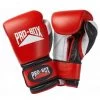 Pro-Box Pro Spar ‘Wide Fit’ Leather Training Gloves – Red