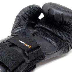 Rival RB10 Intelli-Shock Bag Gloves – Black/Black -Professional Boxing Equipment Store rb10 black 03 edited 1
