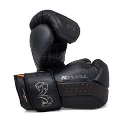 Rival RB10 Intelli-Shock Bag Gloves – Black/Black