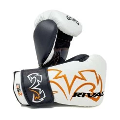 Rival RB11 Evolution Sparring Double Strap Bag Glove – Red -Professional Boxing Equipment Store rb11 white 1800x1800 2