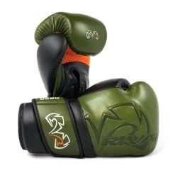 Rival RB80 Impulse Bag Gloves – Khaki Green/Orange