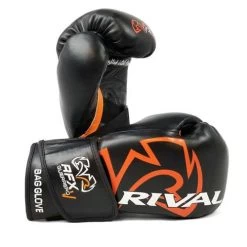 Rival RFX Guerrero Pro Fight Glove With Strap – Black/Orange