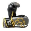Rival RFX Guerrero Pro Fight Glove With Strap – Grey/Gold