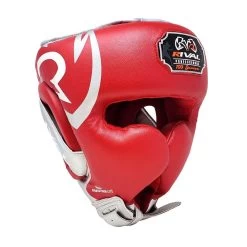 Rival RHG100 Professional Cheek Headgear – White/Gold -Professional Boxing Equipment Store rhg100 red 01 1